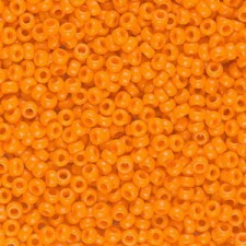 Miyuki rocailles Perlen 11/0 - Opaque tangerine 11-405